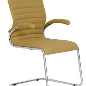 SILVIA Chaise d’invité Camel